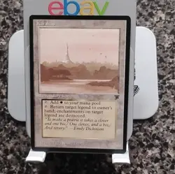 Magic: The Gathering Karakas Legendary Land 1994 Legends Nicola Leonard - Image 1