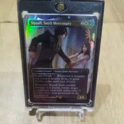 MTG FINAL FANTASY Squall, SeeD Mercenary Standard Showdown Foil Promo English - Image 1