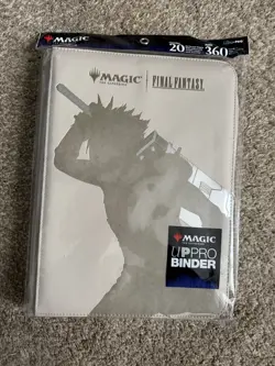 Magic the Gathering Final Fantasy Cloud Ultra Pro 9-Pocket Premium PRO Binder - Image 1
