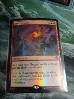 Dracogenesis Tarkir: Dragonstorm Foil NM - Image 1