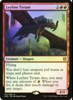 1x FOIL Leyline Tyrant! NM/M Free Shipping! - Image 1