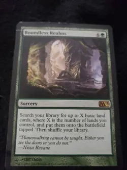 Boundless Realms Regular LP Mistery Booster MTG - Image 1