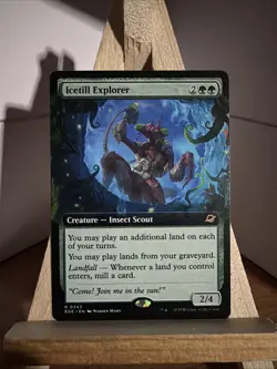 2025 MTG Icetill Explorer Rare Extended Art #0343 Edge of Eternities NM-MT Look! - Image 1