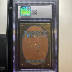 MTG CGC Gem Mint 10 THREE VISITS 1991 Secret Lair Foil Borderless Graded Magic - Image 2