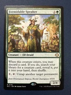 MTG Formidable Speaker - Lorwyn Eclipsed (ECL) NM - Image 1