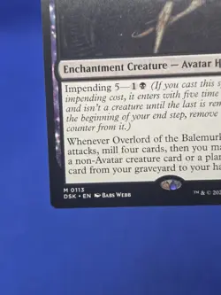 MTG Duskmourn House of Horror Overlord of the Balemurk 0113 Regular Mythic NM/LP - Image 5