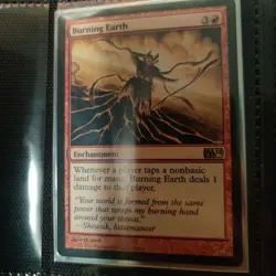 Burning Earth - M14 - Near Mint - Image 1