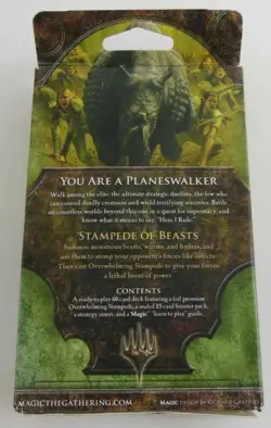 Stampede of Beasts Magic the Gathering 2011 Core Set Intro Pack Deck Booster MTG - Image 3