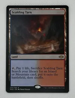 Scalding Tarn Modern Horizons 2 Regular Card Near Mint Condition - Image 1