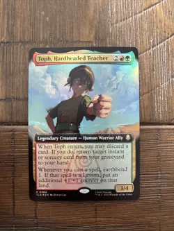 Toph, Hardheaded Teacher (Extended Art) Avatar: The Last Airbender Foil - Image 1