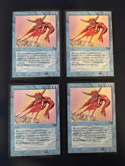 MTG - Magic The Gathering - Boomerang X 4 - Legends - LP/EX! - Image 1