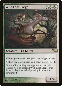 Shadowmoor - Wilt-Leaf Liege - MTG - LP - Image 1
