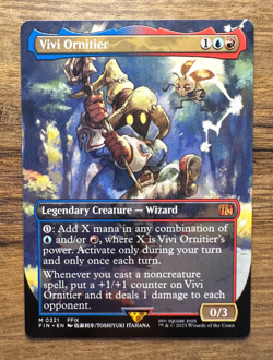 Magic Gathering MTG Final Fantasy Vivi Ornitier #321 NON-FOIL Mythic Borderless - Image 1