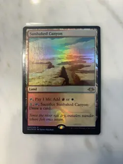 Sunbaked Canyon Modern Horizons Foil - Image 1