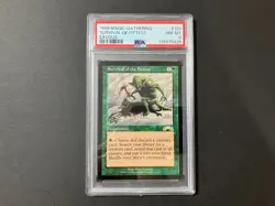 SURVIVAL OF THE FITTEST Exodus MTG Vintage Green RESERVED LIST Graded PSA 8 - Image 1