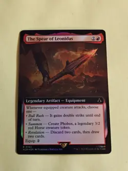 The Spear of Leonidas (Extended Art) Universes Beyond: Assassin's Creed Foil - Image 1