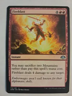 Fireblast Dominaria Remastered DMR (119/261) MTG MAGIC Uncommon NM/M - Image 1