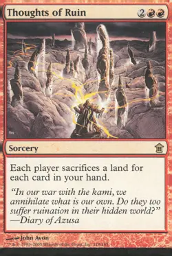 Saviors of Kamigawa #118 Thoughts of Ruin - Image 1