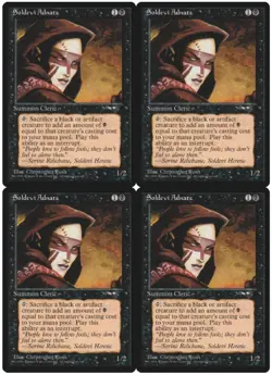 MTG Soldevi Adnate x4 Alliances Common LP/MP Playset - Image 1