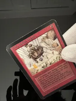 Magic the Gathering MTG Alpha GOBLIN BALLOON BRIGADE LP- (Beta Bob) - Image 3