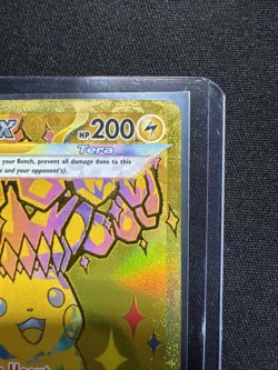 Pokemon TCG Prismatic Evolutions Gold Pikachu ex Hyper Rare *** 179/131 (B) - Image 3