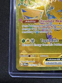 Pokemon TCG Prismatic Evolutions Gold Pikachu ex Hyper Rare *** 179/131 (B) - Image 5