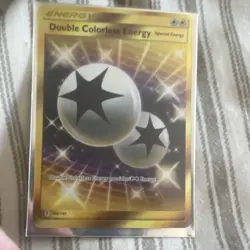 Pokemon Double Colorless Energy 166/145 SM-GR Secret Rare Holo - Image 1
