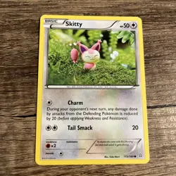 Pokemon TCG : Skitty 113/160 : LP Condition : XY: Primal Clash : Non Holo - Image 1