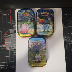 3 x Pokemon TCG Ascended Heroes Mini Tin new and sealed - Image 1