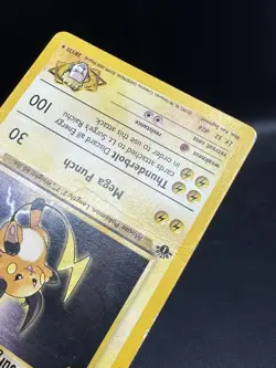 Lt. Surge's Raichu 028/132 Gym Heroes 1st Edition Rare Pokemon TCG - Image 3