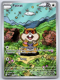 Patrat 152/086 (NM) - SV10.5: White Flare - Illustration Rare - Pokemon TCG - Image 1