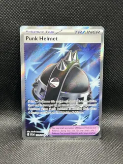 Punk Helmet 121/094 ULTRA RARE HOLO Phantasmal Flames Me02 Pokemon English Foil - Image 1