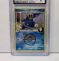 CGC 9 Empoleon FB 27/147 Pokemon Supreme Victors Cross Holo Graded Mint Card - Image 3