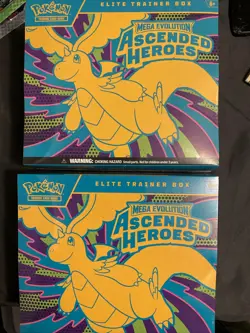 Pokemon Mega Evolution Ascended Heroes Bundle 2 ETBS , Mini Tin And 2 2 Packs - Image 2