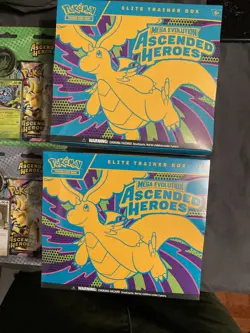 Pokemon Mega Evolution Ascended Heroes Bundle 2 ETBS , Mini Tin And 2 2 Packs - Image 3