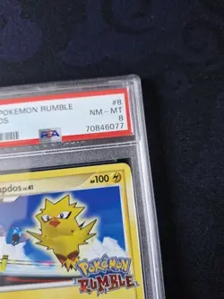 PSA 8 zapdos 8/16 pokemon rumble - Image 3