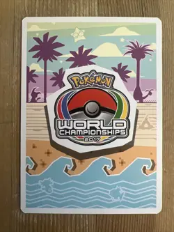Pokemon TCG Dartrix Sun & Moon Base Set 10/149 World Championships 2017 NM - Image 2