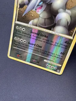 Pokemon TCG Aggron Triumphant 1/102 Reverse Holo Rare MP. - Image 4