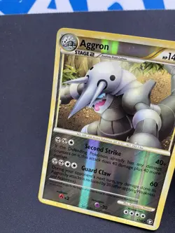 Pokemon TCG Aggron Triumphant 1/102 Reverse Holo Rare MP. - Image 5