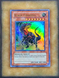 Yugioh Black Tyranno IOC-075 Ultra Rare 2017 Print NM - Image 1