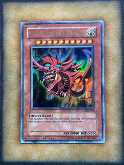 Yugioh Slifer the Sky Dragon GBI-001 Ultra Rare Promo NM - Image 1