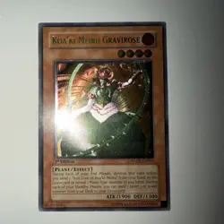 Yugioh Koa'Ki Meiru Gravirose ANPR-EN083 Ultimate Rare Near Mint - Image 2