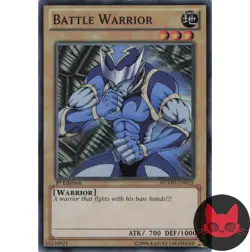 Yugioh Battle Warrior NUMH-EN025 Super Rare 1st Edition LP - Image 1