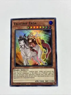 Yu Gi Oh Valkyrie Erda (MP20-EN089) 1st Edition (NM) - Image 1