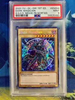 YU-GI-OH! MVP1 SECRET EDITION #ENS54 DARK MAGICIAN PSA 9 - Image 1