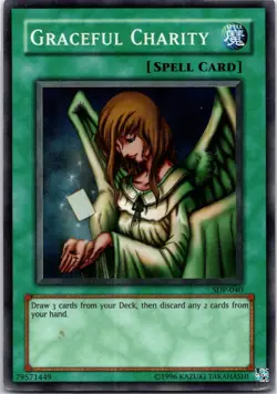 Graceful Charity Super Rare Starter Deck: Pegasus SDP-040 MP - Image 1