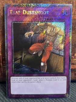 YuGiOh TRAP DUSTSHOOT Platinum Secret Rare RA04-EN121 - Image 1