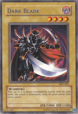Dark Blade - MFC-007 - Rare - Unlimited Edition - Heavily Played - Image 1