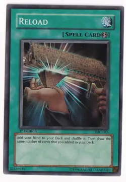 Yu-Gi-Oh! Reload IOC-045 Super Rare 1st Edition Near Mint - Image 1
