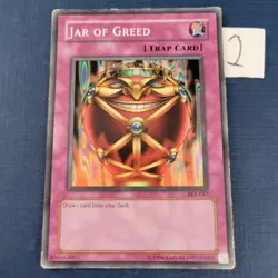 Yu-Gi-Oh! Jar of Greed SKE-047 Moderately Played *FREE SHIPPING* - Image 1